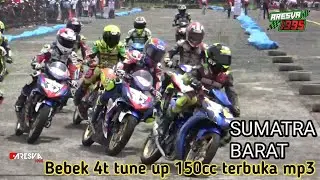 BEBEK 4TAK 150cc TUNE UP TERBUKA (MP3) pra FINAL Road race Sumatra barat