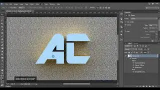 How to Make 3D Text   Photoshop CC Tutorial