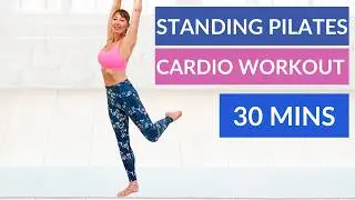 Standing Cardio Workout | No Jumping | Includes Warm Up and Cool Down Stretch | 30 Minutes