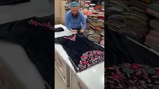 Black Cutwork Pheran 🔥