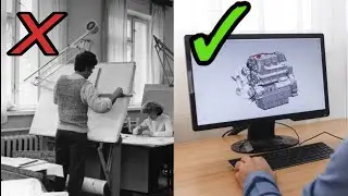 Почему теперь никто не чертит на бумаге?