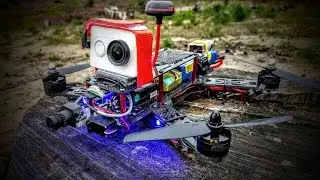 Racing drone Xiaomi Yi first flight 1080P 60fps