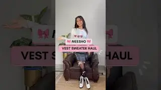 Meesho Vests Sweater Haul🤯#shorts #viral #meeshohaul #meesho #vests #sweater #haul #foryou #fyp