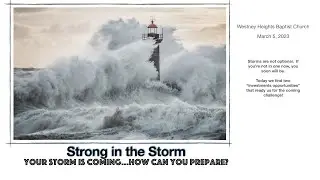 Westney Heights Baptist Church Sunday Morning Service March 5, 2023 10:00am