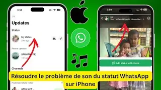 Comment r&eacute;soudre le probl&egrave;me de son du statut WhatsApp sur iPhone | Statut WhatsApp sans son 