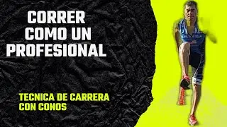 ENTRENAMIENTO de TECNICA con CONOS para CORRER