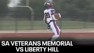 Liberty Hill survives big challenge from SA Veterans Memorial | FOX 7 Austin