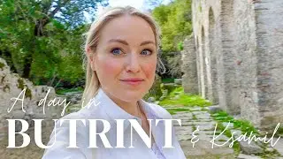 4 hours in Butrint, Albania (+ taking a swim at Ksamil) // Albania travel vlog