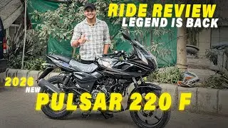 Ride Review of all new Bajaj Pulsar 220 F 2026 || legend bike ?
