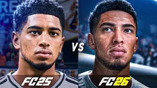 EA FC 26 vs FC 25 | New Faces Comparison