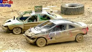 Heat 3 Figure 8 Race Deadman Derby No Mercy 4 Demolition Derby Fayette County Fairgrounds April 2025