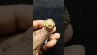 Gold Lion Ring For Men🦁//Gold Rings For Men #shorts #ytshorts
