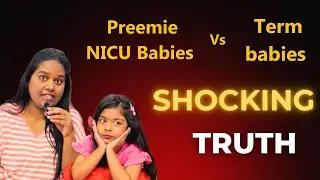 Premature babies vs term babies - SHOCKING TRUTH #preemie #prematurebaby #preemiebaby #viral #nicu 