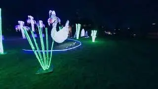 Cleveland Ohio Nela Park Christmas Lights 2023
