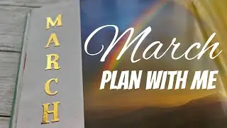 PLAN WITH ME🦄🌈 March 2022 A Colorful and Whimsical Journey in Your Bullet Journal