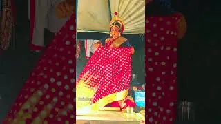 Red Banaras Saree Kachee Drape Rakshit Poojary 