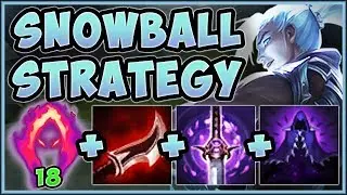 UNBEATABLE SNOWBALL STRAT! HITMAN KAYN IS 100% ABSURD! KAYN S9 JUNGLE GAMEPLAY! - League of Legends