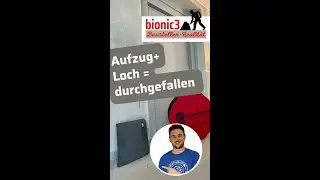 Loch durch Aufzug und Fahrstuhl: Blower-Door-Test durchgefallen