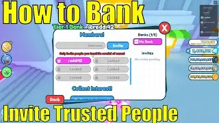 How to Invite and Use The Bank in Pet Sim X | Gather interest everyday | Is it Worth it?