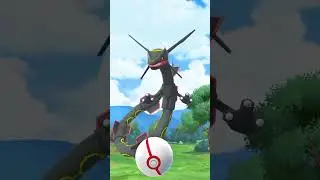 ✨Legendary Shiny Rayquaza 🐉 Raid Catch #PokemonGo #ShinyPokemon #Pokemon #Gaming