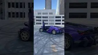 First Purple Lamborghini Revuelto on Full Mansory kit and MV Forged CR14 Carbon6 wheels