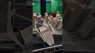 Maket Set Buildings Returning Back in the Dream : Inception Behind the Scenes