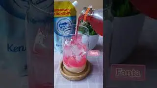 fanta susu | es soda gembira