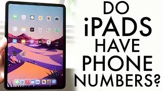 Do iPads Have Phone Numbers?