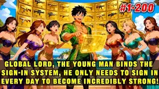 🔥Global Overlord, Young Man Binds Sign-In System, Sign In Every Day to Become Incredibly Strong!