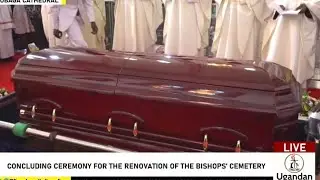 Видео: Похороны архиепископа Иосифа Кивануки в соборе.