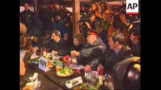 Russia - Vodka drinking contest
