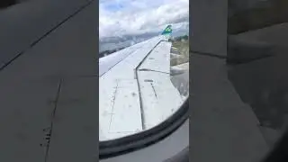 AER LINGUS A330/300 Take off out of windy Dublin to Orlando