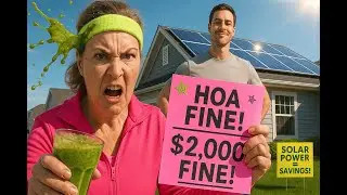 HOA Chief Brenda Fined Me for My Solar Panels &mdash; So I Powered the Whole Neighborhood!