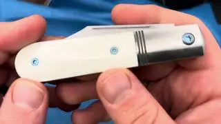 Jack Wolf Knives Big Bro Bone Barlow Unboxing