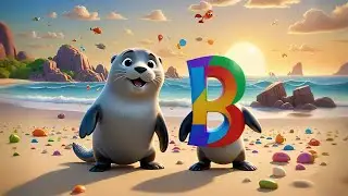 Six Singing Seals Say A to Z | Alphabet Song for Kids | Fun ABC Rhyme Seals for Preschool Learning