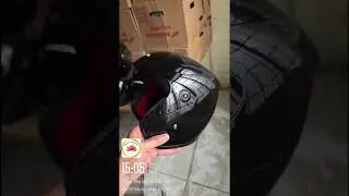 Test n&oacute;n bảo hiểm 3/4 đầu Honda TRX-3