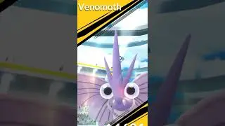 New Venomoth pokemon raid pokemon go#shorts #pokemongo
