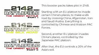 Battlefield 2142 - Mod 2.0 - Booster Pack Plot Showcase