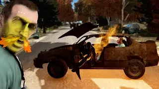 In traffic at a speed of 9999999, can the taxi take you to the navigation point? - GTA4