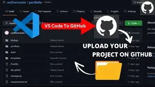 How to push visual studio code project to Github | Project ko Github pr Upload Kaise Kre
