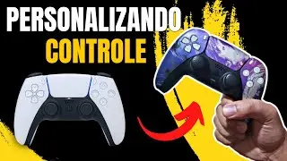 UNBOXING | trocando a carcaça do controle DUALSENSE PS5