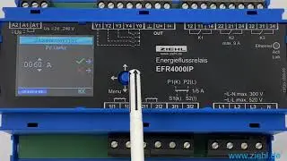 ZIEHL EFR4000IP/ EFR4001IP - Wandlerverh&auml;ltnis einstellen