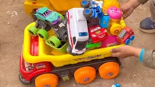 Kids Playing & Reviewing Toys 🚧 | Big Dump Truck Toy Fun Video#toytrucks #educationaltoys 