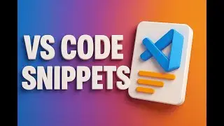 VS Code Snippets &ndash; The Ultimate Time-Saving Hack for Developers!