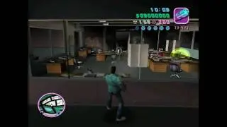 GTA Vice City BTTF mod: Me infiltrating a Police Station