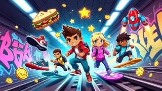 Subway surfers word record gameplay live streaming 🏄 HD quality 1080p 60fps #subwaysurfers