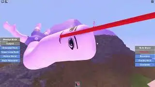 Don't get lick in this game //Human Giraffe//Roblox
