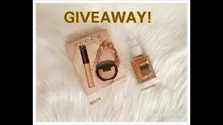 GIVEAWAY (CLOSED)| ENTER NOW | BECCA COSMETICS X COVER GIRL | KELLIE KELZ WAY