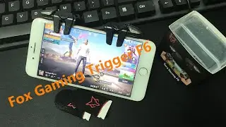 Amazing Trigger Sarafox Gaming F6 PUBG Mobile / BGMI Trigger 😍🔥 BEST PUBG MOBILE TRIGGERS!