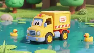 Toy Truck Duck&rsquo;s Pond Delivery 🐥🚚💧 | Delivery Adventure Song for Kids